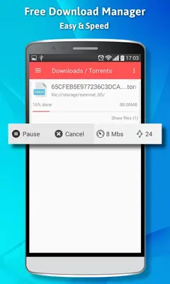 Free Download Manager android App screenshot 0