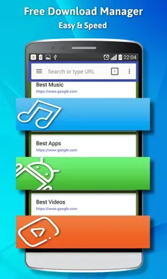 Free Download Manager android App screenshot 3